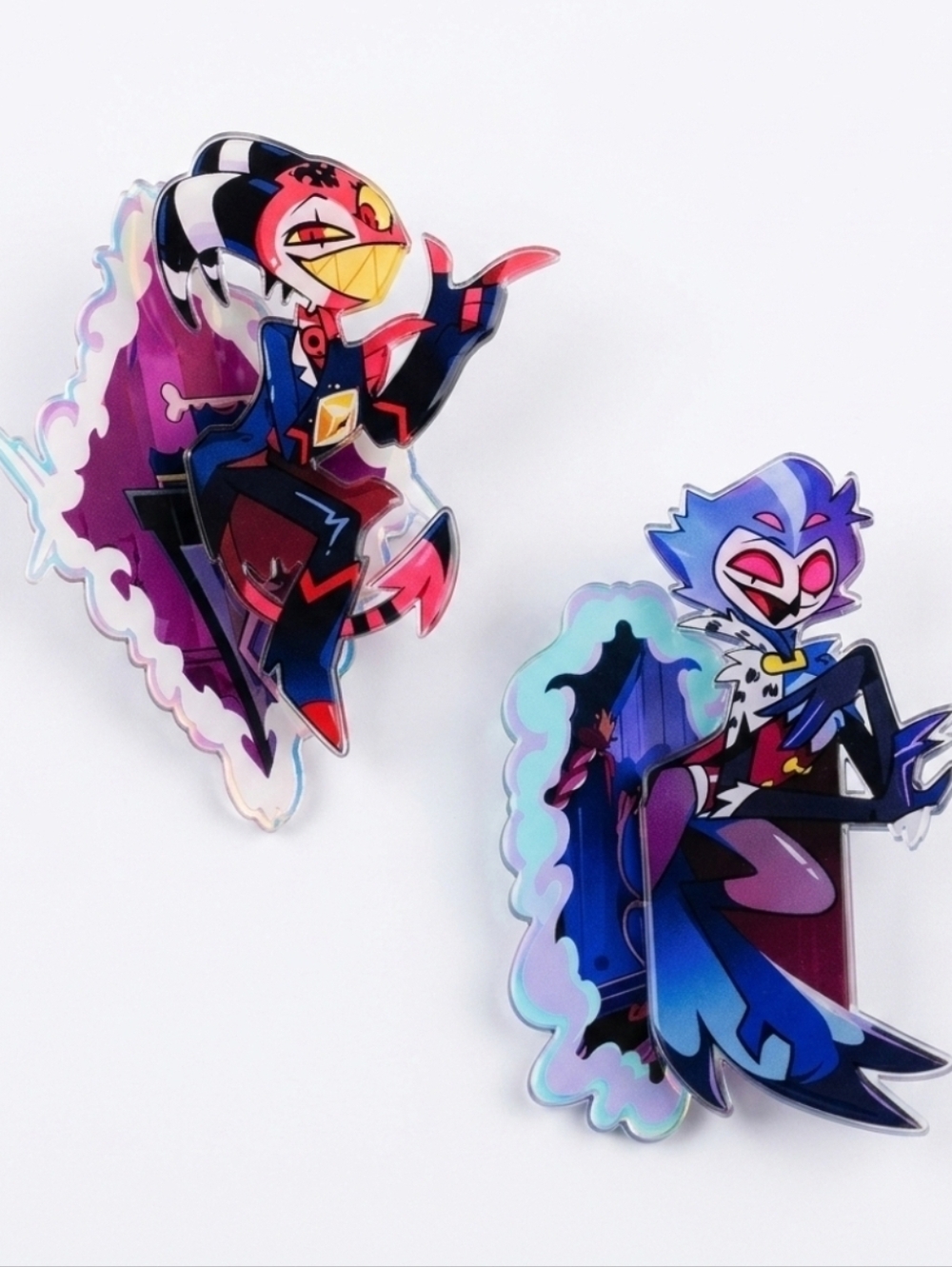 Blitz & Stolas Through Portals Acrylic Standees Helluva Boss Stolitz Set